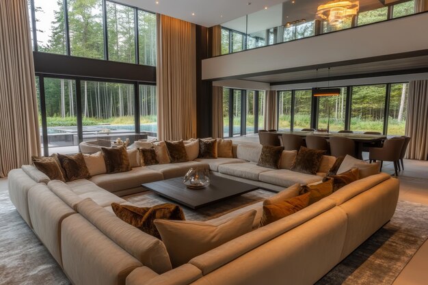 High-end villa rental Singapore contemporary furnishings outdoor terrace